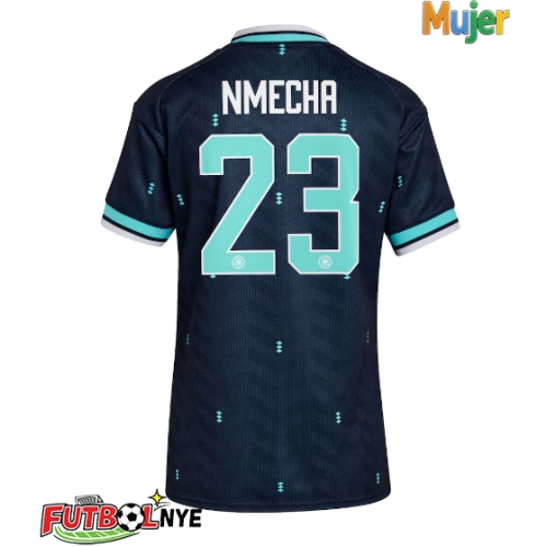 Camiseta Alemania Felix Nmecha #23 Visitante Equipación para mujer Mundial 2026 manga corta